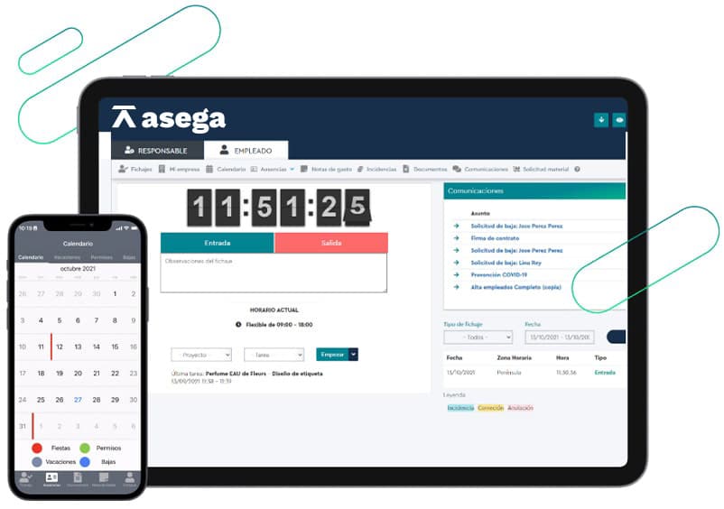 Asega. Asesoría Fiscal y Laboral en Málaga registrodejornada